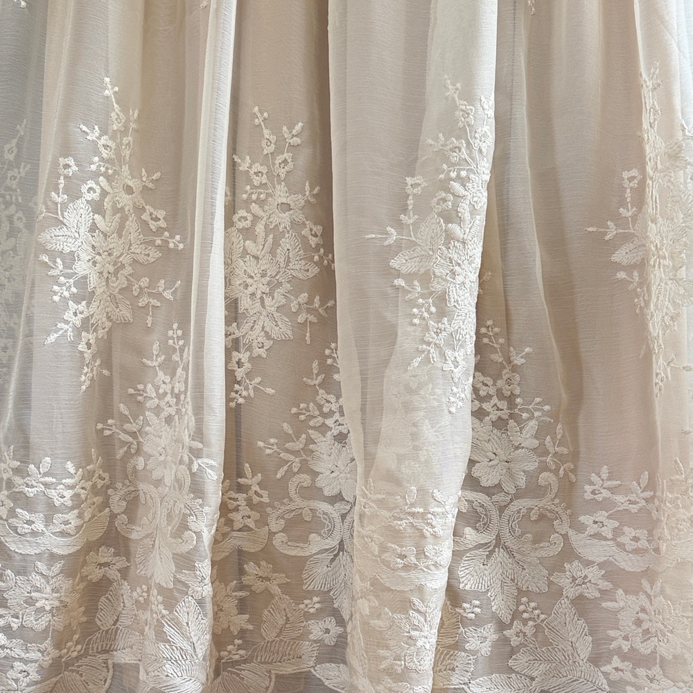 Orange Creek Cream Floral Maxi Skirt - Picture 4 of 6